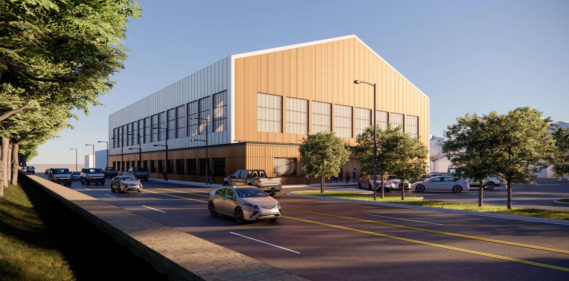 Rendering of Proposed Building